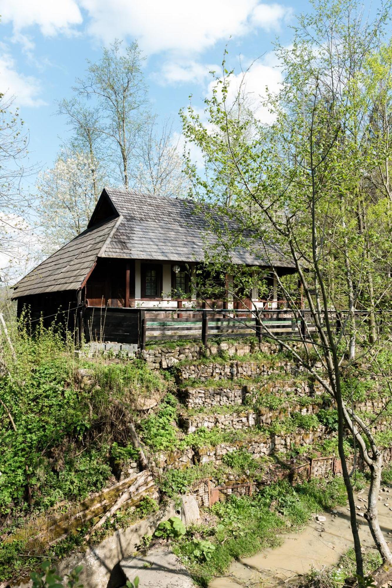 Pensiunea Casa Bunicilor Mînăstirea Humorului エクステリア 写真